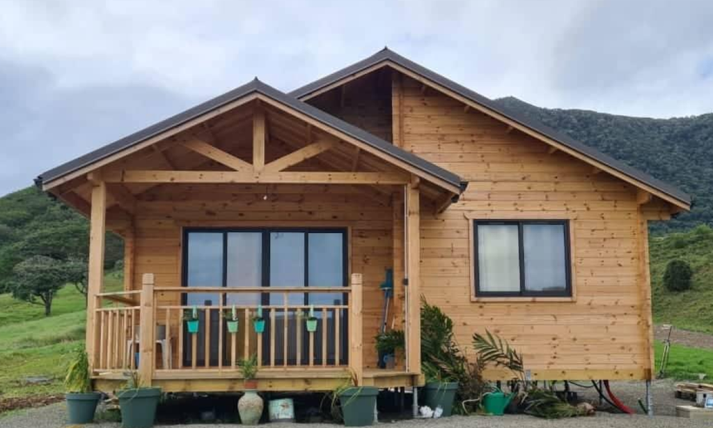 Chalet bois Island – 41 m²